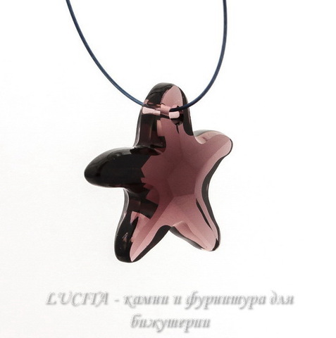6721 Подвеска Сваровски Морская Звезда Burgundy (20 мм) ()