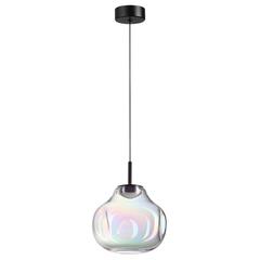 5097/4LB PENDANT ODL25 363 черный/бензиновый/металл/стекло Подвес LED 4W 4000K 388Лм VASO