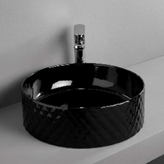 ArtCeram Rombo OSL009 03 00 Раковина накладная, 44x44, цвет: чёрный фото