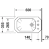 Duravit 1931 Series 267100000 Биде напольное