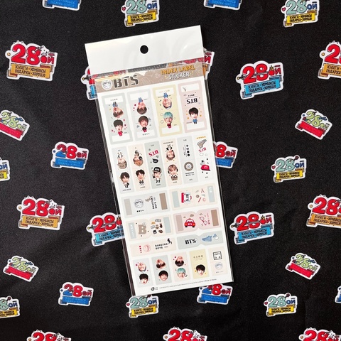 Index Label Sticker 