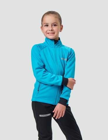 Детская лыжная куртка Nordski Jr. Core breeze-black