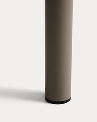 Уличный стол Joncols из алюминия с бежевой отделкой 180 x 90 см
