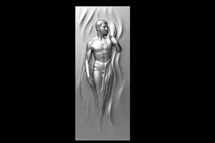Силиконовый молд № 1521- 3 Накладка правая