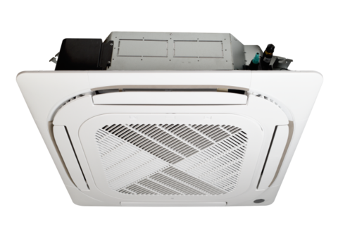 Полупромышленная сплит-система кассетного типа MDV, ERP 3D DC Inverter, MDCD-36HRFN8 / MDOUN-36HFN8 / T-MBQ4-04BD