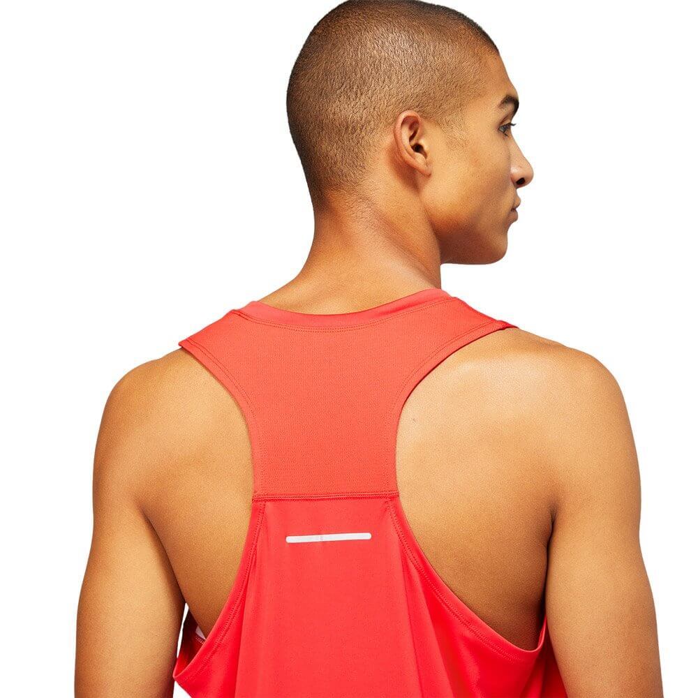 Asics Kasane Singlet майка для бега мужская красная - 5