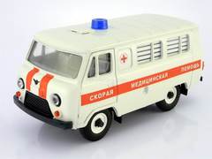 UAZ-3962 Bus Ambulance Medical Assistance 1:43 Agat Mossar Tantal