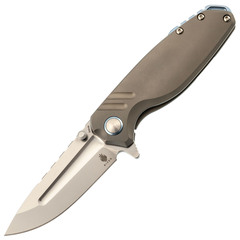 Фото Складной нож Kizer Ti'an Satin, сталь S35VN, рукоять титан