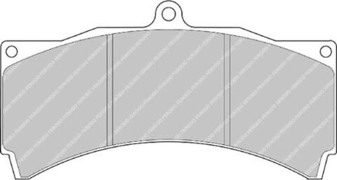 FRP3076H Тормозные колодки дисковые спортивые DS2500