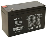 Аккумулятор General Security GS 7,2-12 ( 12V 7,2Ah / 12В 7,2Ач ) - фотография