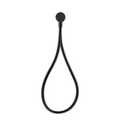 Gessi Hi-Fi 63199#299 Душевой магнитные комплект, состоящий из вывода воды, держателя, Darkflex шланга 1,50 м и лейки, цвет: Black XL фото