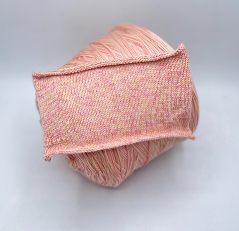 Авторская смотка (пр.Италия), 316м/100гр. Меринос/Нейлон , цвет-Цитрусовый сорбет, арт-33179