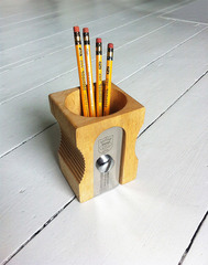 Органайзер для рабочего стола sharpener бежевый
