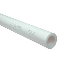 Труба ПП 50х6,9 SDR 7,4 PN 16, для ГВС, белая, PlasticPro