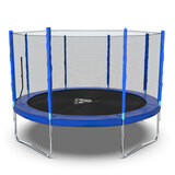 Батут DFC Trampoline Fitness с сеткой 12ft фото №3