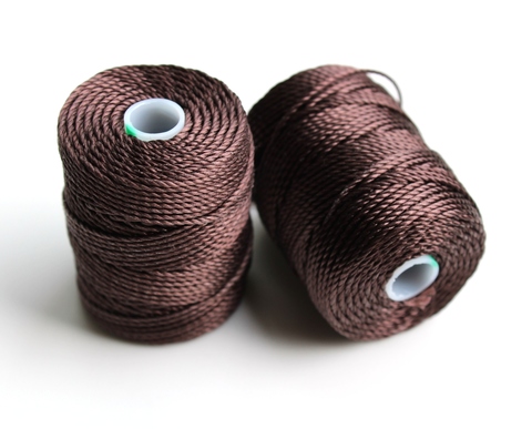 Нитки C-Lon cord tex 400 (0,9мм) Шоколад