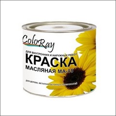 Краска масляная КРАСКИ ЧЕРНОЗЕМЬЯ МА-15 (голубой)