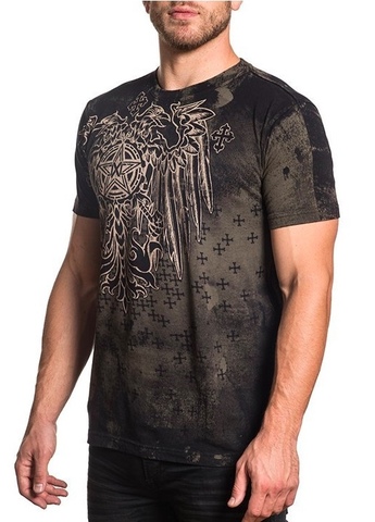 Xtreme Couture | Футболка Ride For Life X1661 от Affliction левый бок