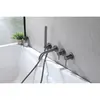 Abber Wasser Kreis AF8130NG Смеситель для ванны скрытого монтажа, цвет: оружейная сталь