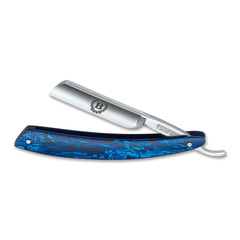 Фото Опасная бритва Boker Paua 5/8, высокоуглеродистая сталь O-1, рукоять abalone
