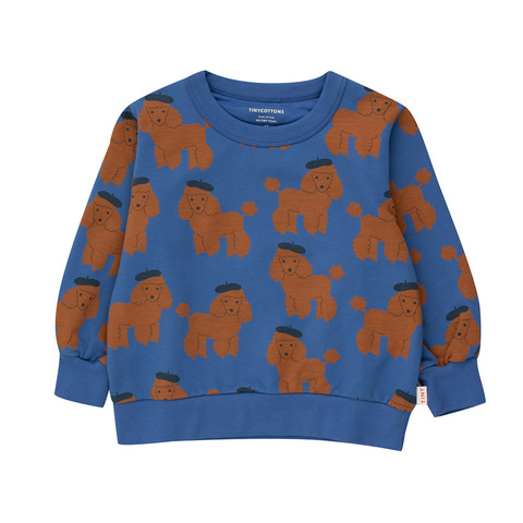 Свитшот Tinycottons Poodle Blue