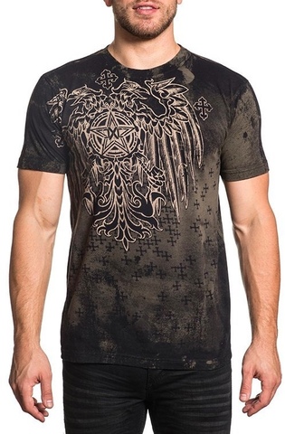 Xtreme Couture | Футболка Ride For Life X1661 от Affliction перед