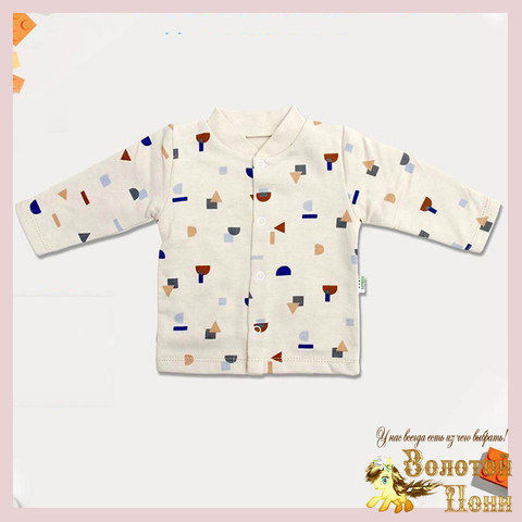 Кофточка кнопки/начес м (62-80) 251204-W2133