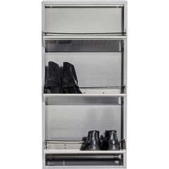 Полка для обуви Caruso 3 Silver brushed