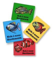 Ластик мягкий KOH-I-NOOR РЫБКИ 6200, 35,5х28,5х10мм, ассорти