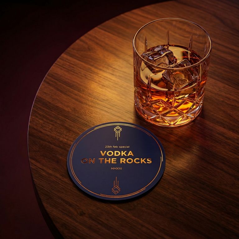 VODKA ON THE ROCKS