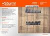 Набор головок Torx, 1/2", 1/4", 3/8", 55мм, 13шт, S2 Sturm! — фото 2