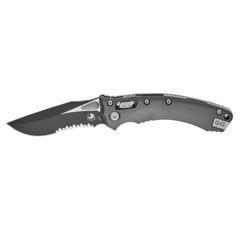 Фото Складной нож Microtech Amphibian 137RL-2FLNC, сталь M390MK, рукоять алюминий