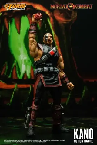 Фигурка Кано масштаб 1/12 Мортал Комбат Storm Collectibles