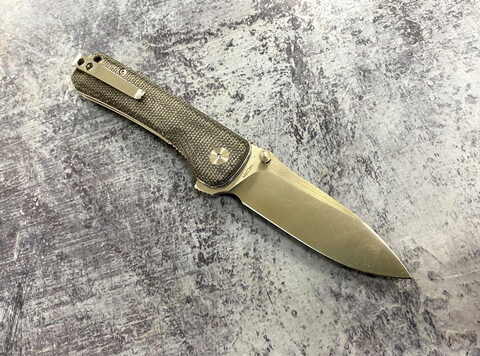 Складной нож QSP QS131-J HAWK, сталь 14C28N, рукоять Микарта