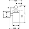 Hansgrohe Logis 40514000 Дозатор жидкого мыла