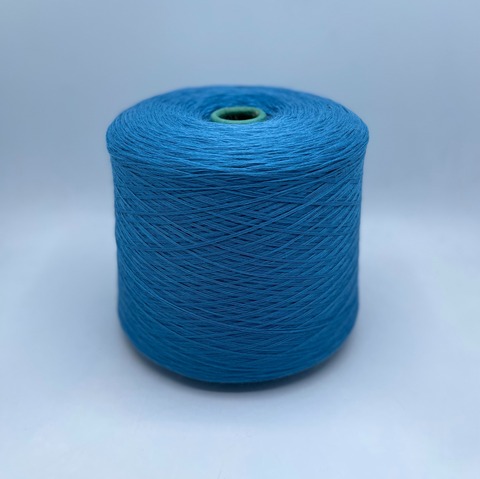 Бобинная пряжа (пр.Италия), art-Adelaide 467м(смотка в 3 нити)/100гр. 100% Меринос, цвет-Темная лазурь, арт.25372