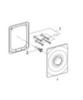 GROHE Surf 37069000 Клавиша смыва для писсуара