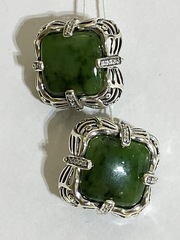 Кванга (серьги из серебра)