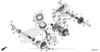 Honda Вкладыш шатунный CRF 1000 / CRF 1100 / CMX 1100 Rebel / NT 1100 желтый 13218-MJP-G51