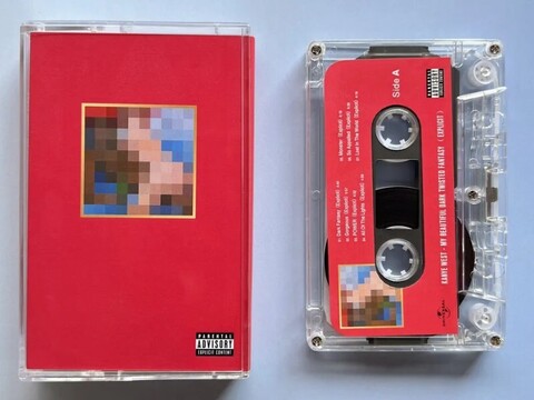 Кассета Kanye West — My Beautiful Dark Twisted Fantasy