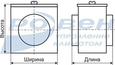 Воздушный фильтр-бокс Ровен ФВ-100