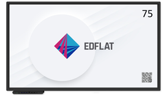 Интерактивная панель EDFLAT PRIME/H 75