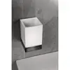Boheme 10724-SGM Стакан настенный Qubic Shine Gun Metal