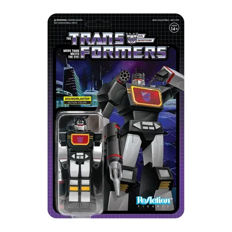 Коллекционная фигурка Super7 Transformers: Soundblaster