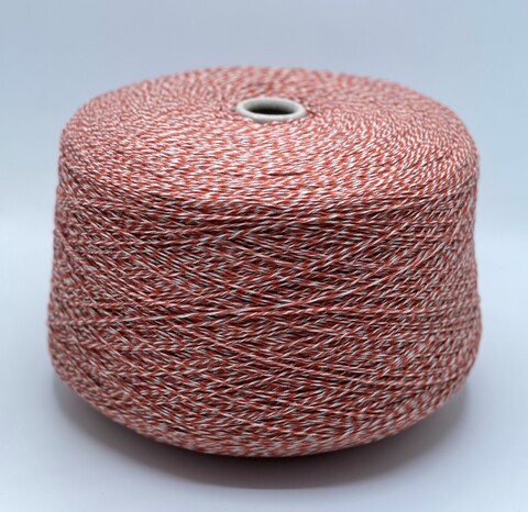 New Mill (пр.Италия),art- VELOX MOULINE 4/1450 363м/100гр,40% меринос, 10% кашемир, 25% вискоза, 25% РА. цвет-Оранжевый+серый+молочный, арт.19799