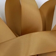 Лента сатиновая, ш. 2,5 см, бежевый