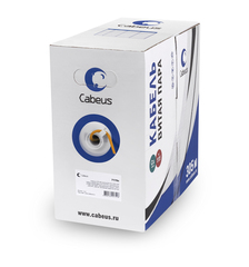 Кабель витая пара Cabeus UTP-4P-Cat.5e-SOLID-LSZH категория 5e