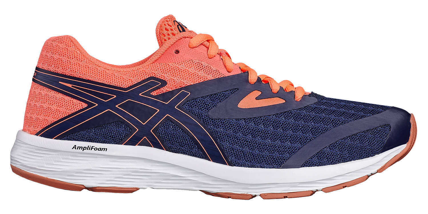 Asics Amplica кроссовки для бега женские синие-коралловые
