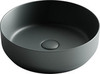 Ceramica Nova Element CN6022MDH Умывальник чаша накладная круглая, 39x39, цвет: темный антрацит матовый