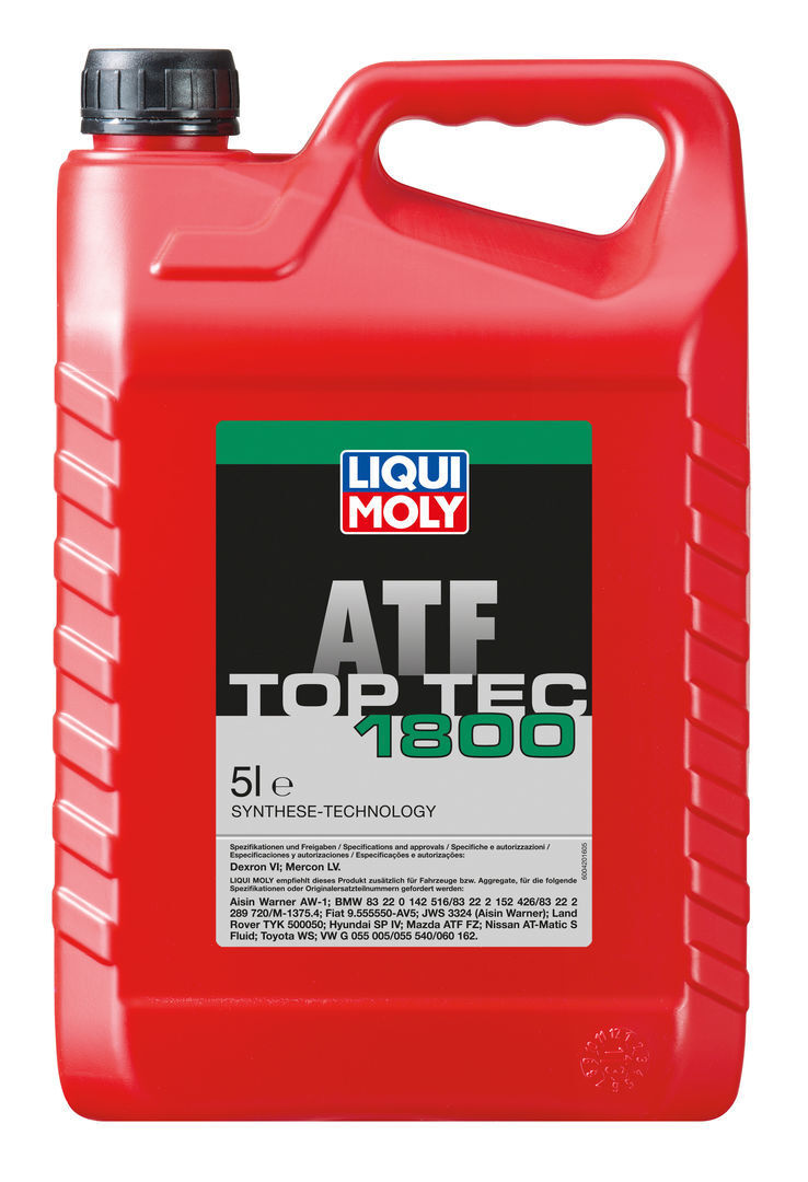 Масло трансмиссионное Liqui Moly Top Tec ATF 1800 hc-синтетическое 5л